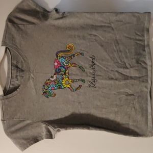 Life is Good Unicorn shirt